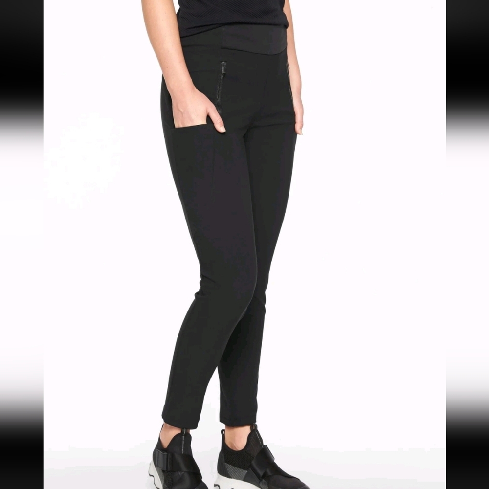 Athleta EUC Athleta‎ Headlands Hybrid Tight, Black SIZE  8#353469 O0116H